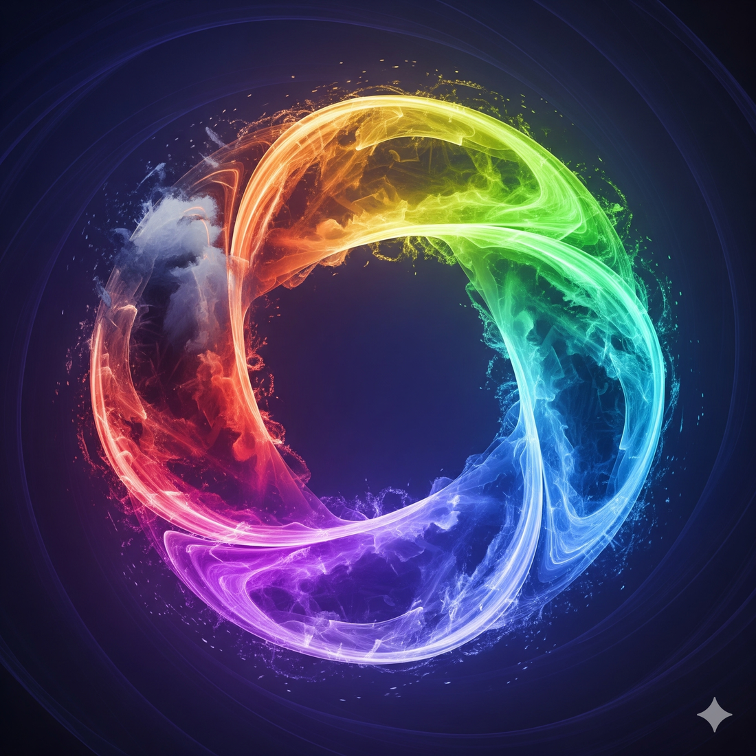 energy in colors cycling around